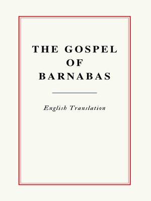 cover image of The Gospel